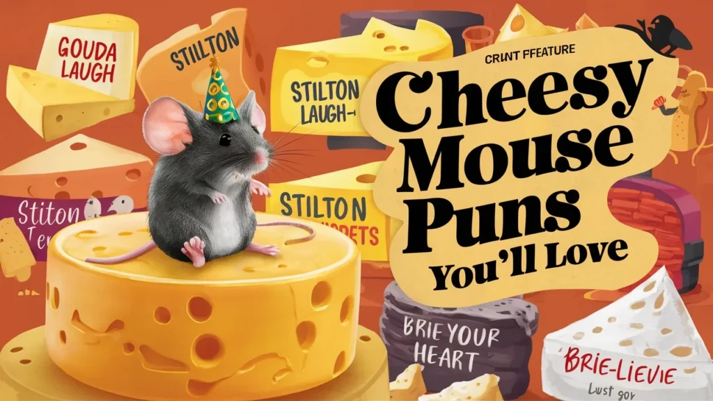 Cheesy Mouse Puns You’ll Love