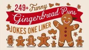 249+ Funny Gingerbread Puns Jokes One Liner