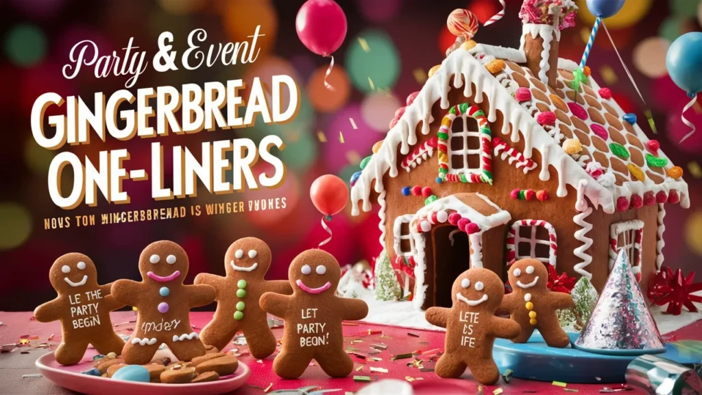 Party & Event Gingerbread One-Liners