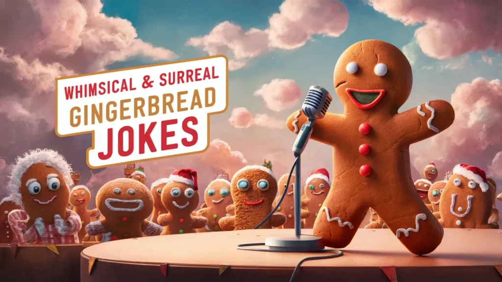 Whimsical & Surreal Gingerbread Jokes