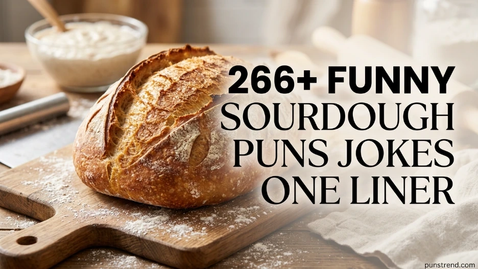 266+ Funny Sourdough Puns Jokes One Liner