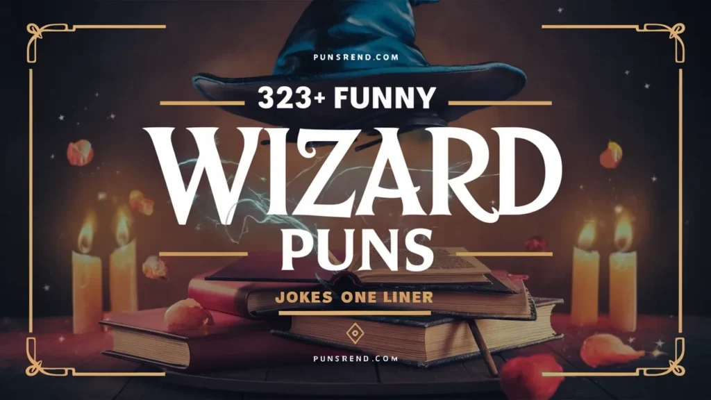 323+ Funny Wizard Puns Jokes One Liner