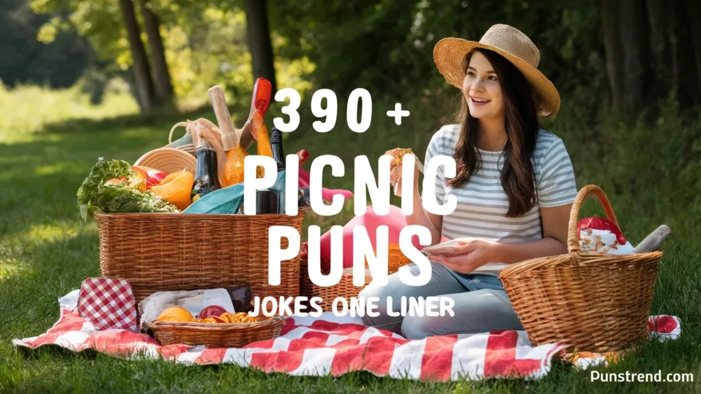 390+ Funny Picnic Puns Jokes One Liner