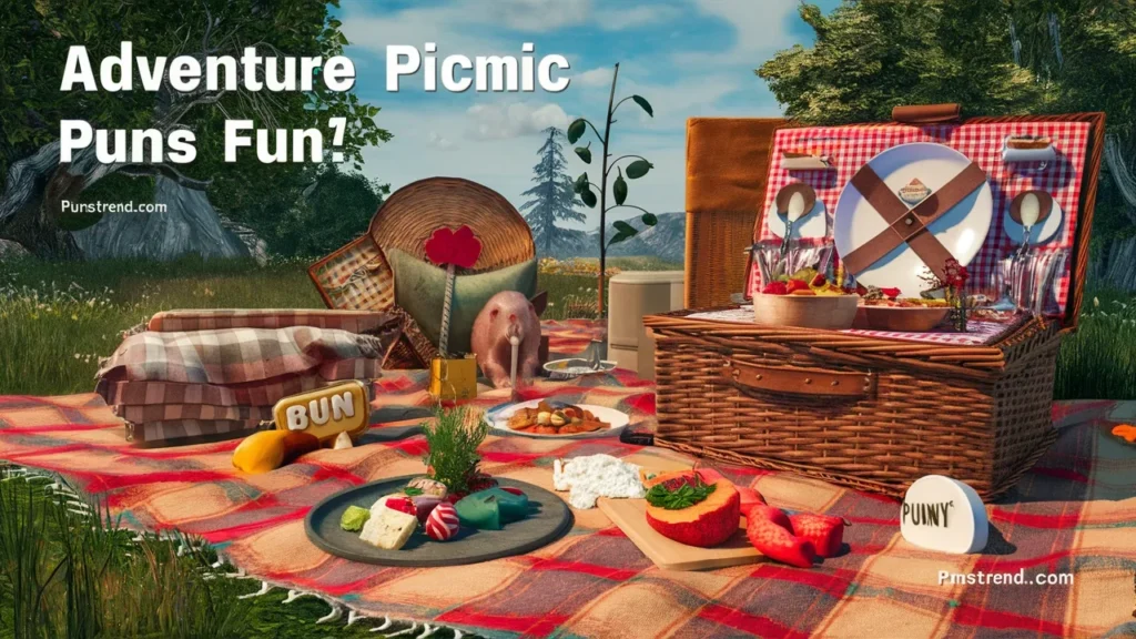Adventure Picnic Puns Fun