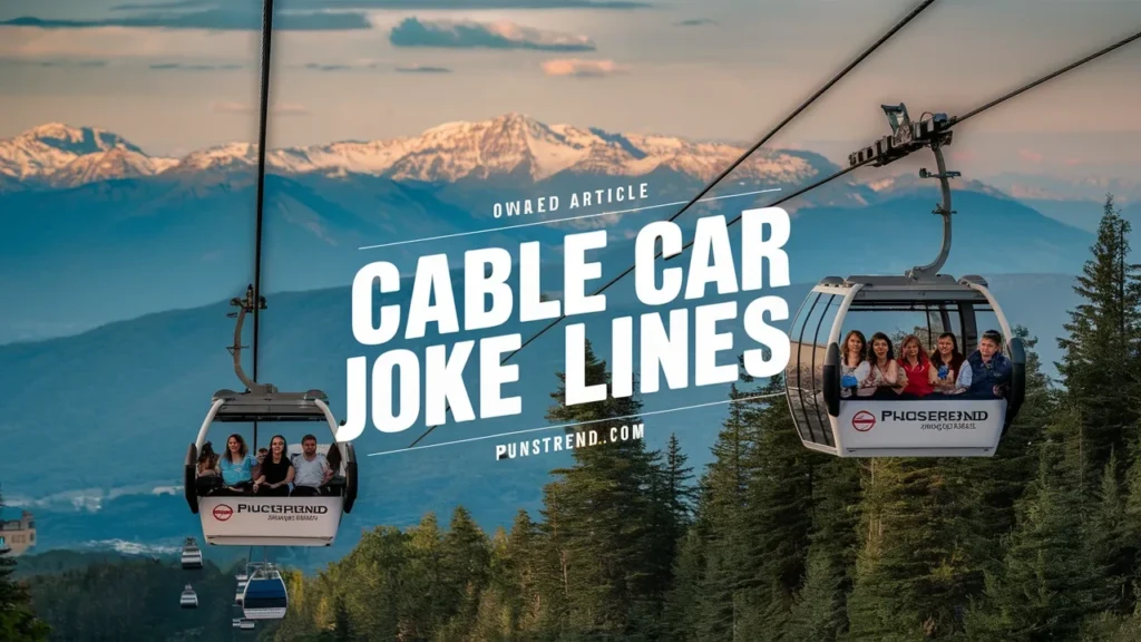 Cable Car Ride Joke Lines
