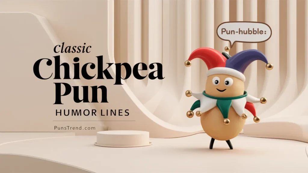 Classic Chickpea Pun Humor Lines