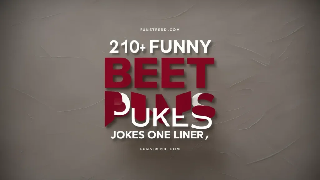 210+ Funny Beet Puns Jokes One Liner