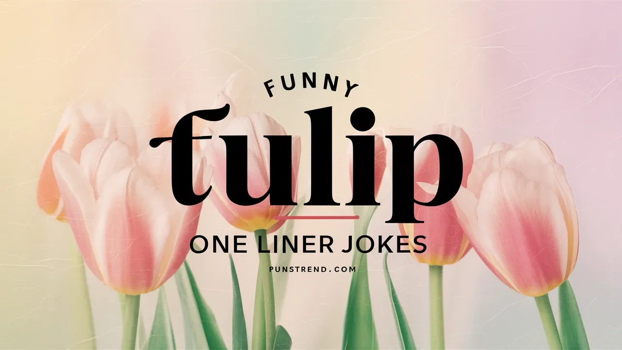 Funny Tulip One Liner Jokes
