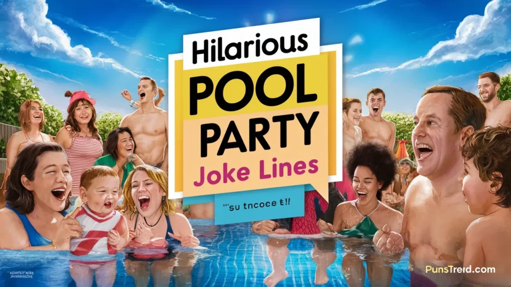 Hilarious Pool Party Joke Lines