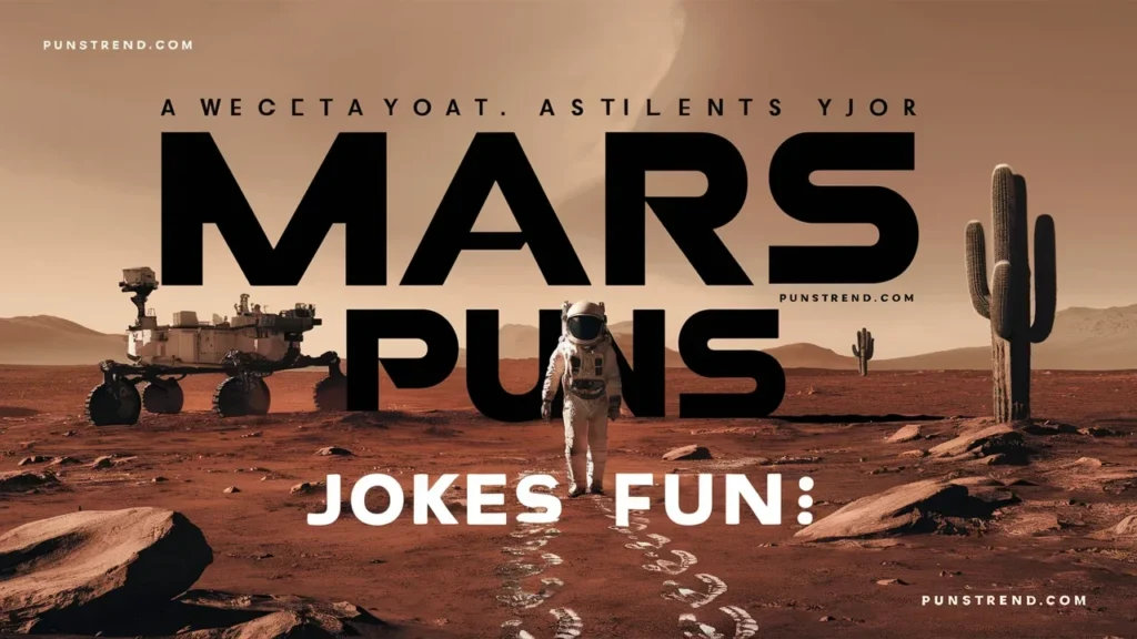 Mars Puns jokes fun