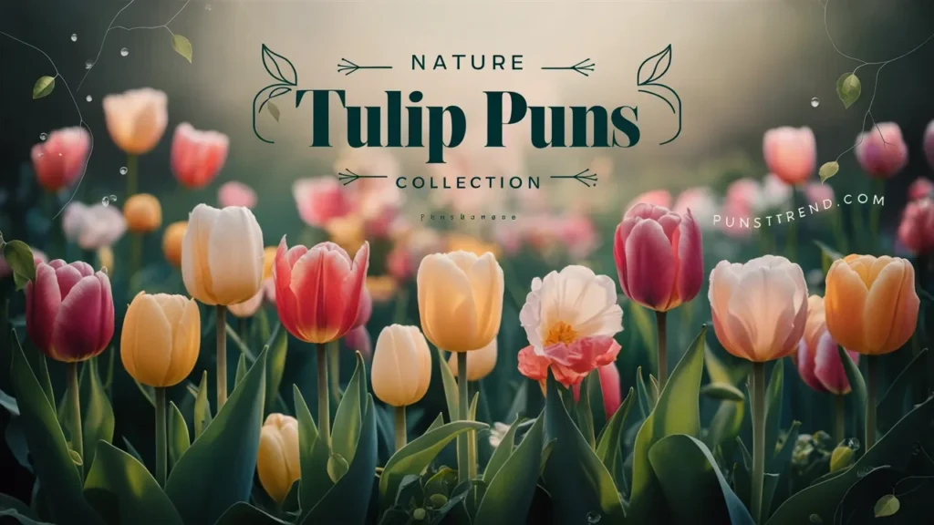 Nature Tulip Puns Collection