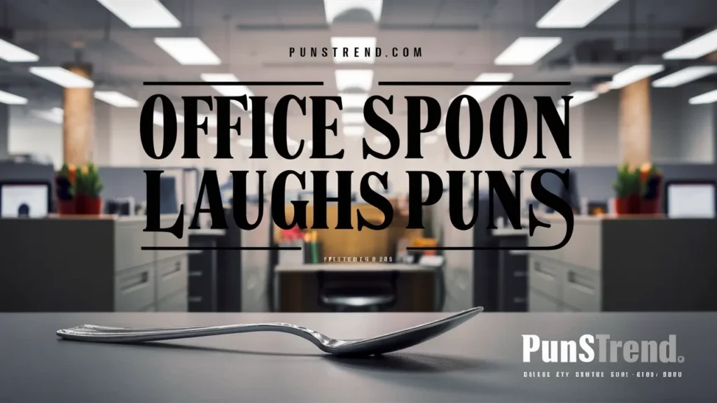 Office Spoon Laughs Puns