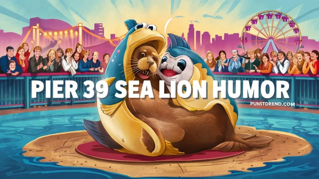 Pier 39 Sea Lion Humor