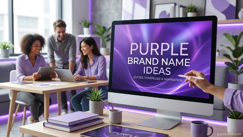 Purple Brand Name Ideas