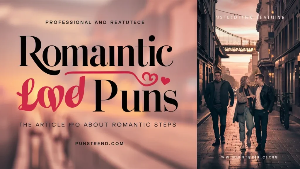 Romantic Step Love Pun Lines