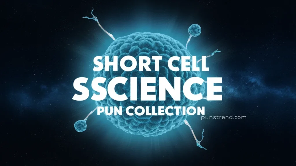Short cell science pun collection