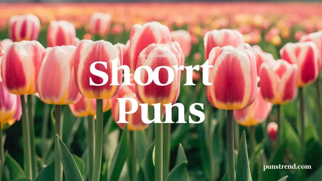 Short Tulip Puns For Captions