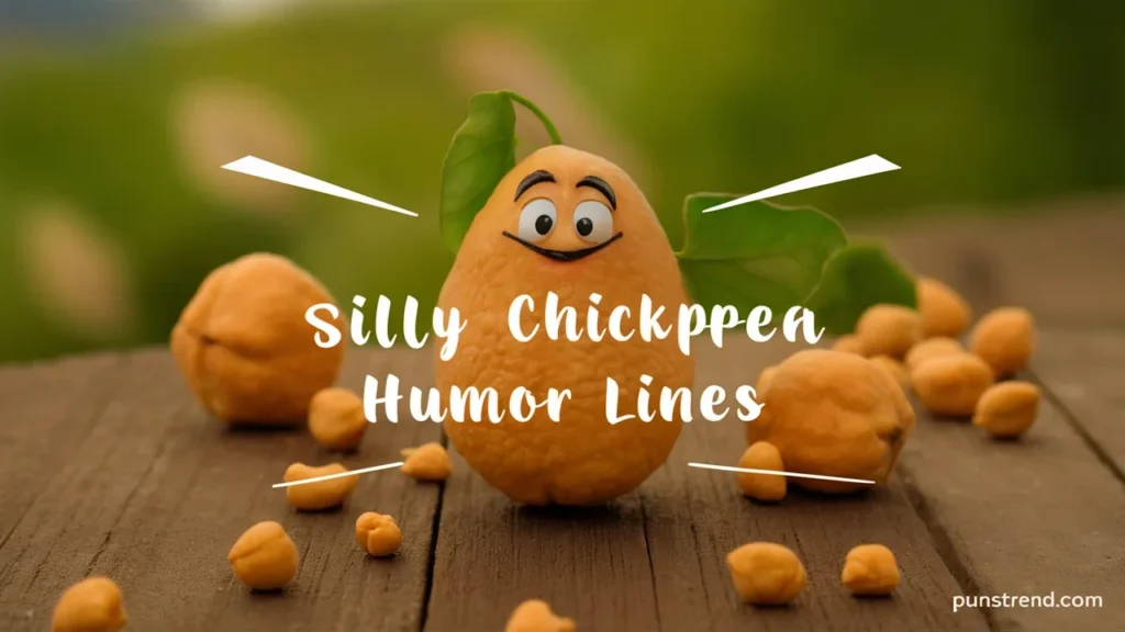 Silly Chickpea Humor Lines