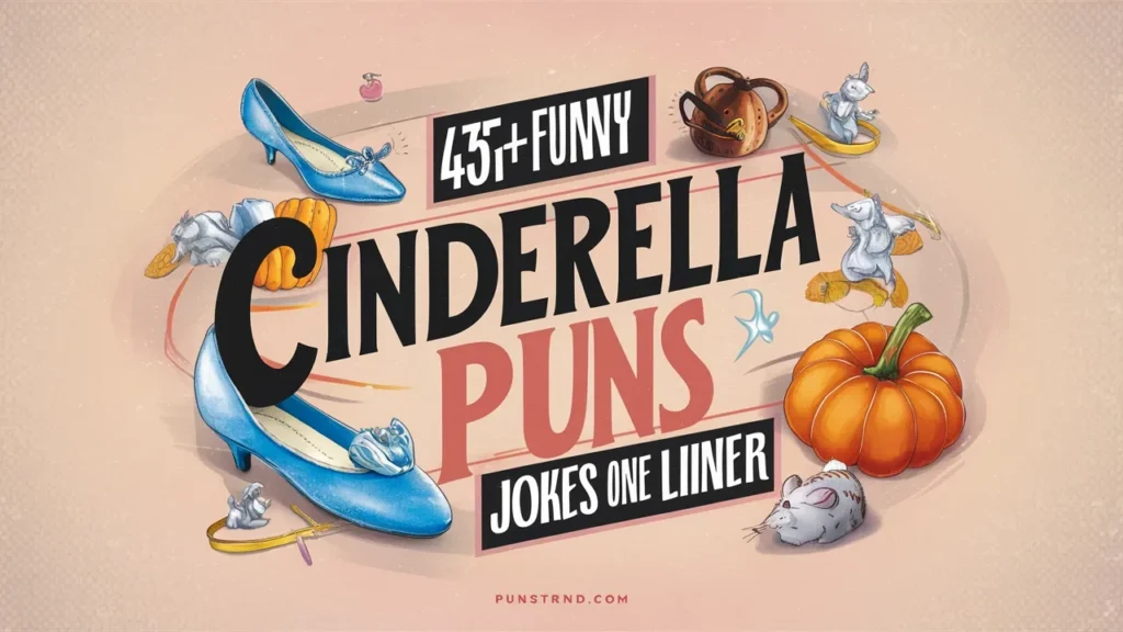 435+ Funny Cinderella Puns Jokes One Liner