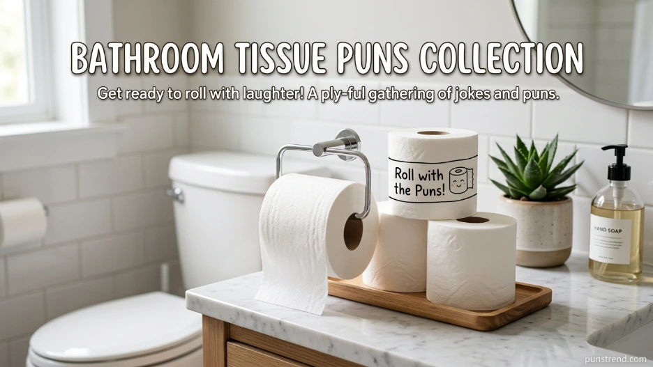 Bathroom Tissue Puns Collection