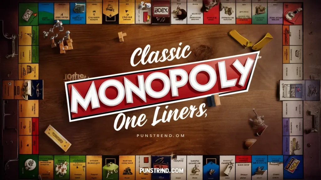 Classic Monopoly One Liners