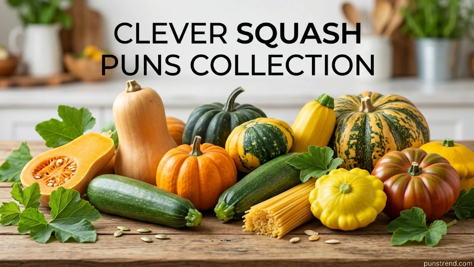 Clever Squash Puns Collection