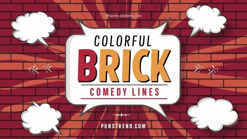 Colorful Brick Comedy Lines