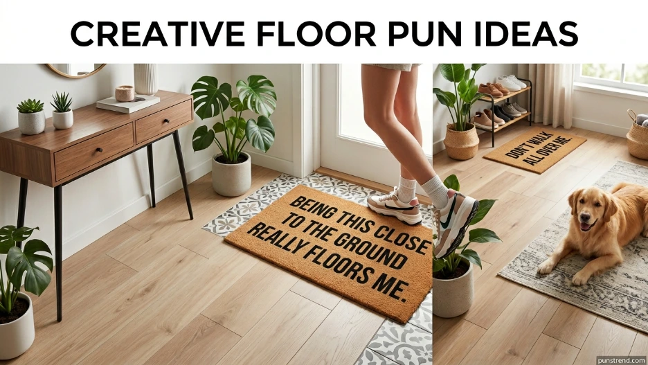 Creative Floor Pun Ideas