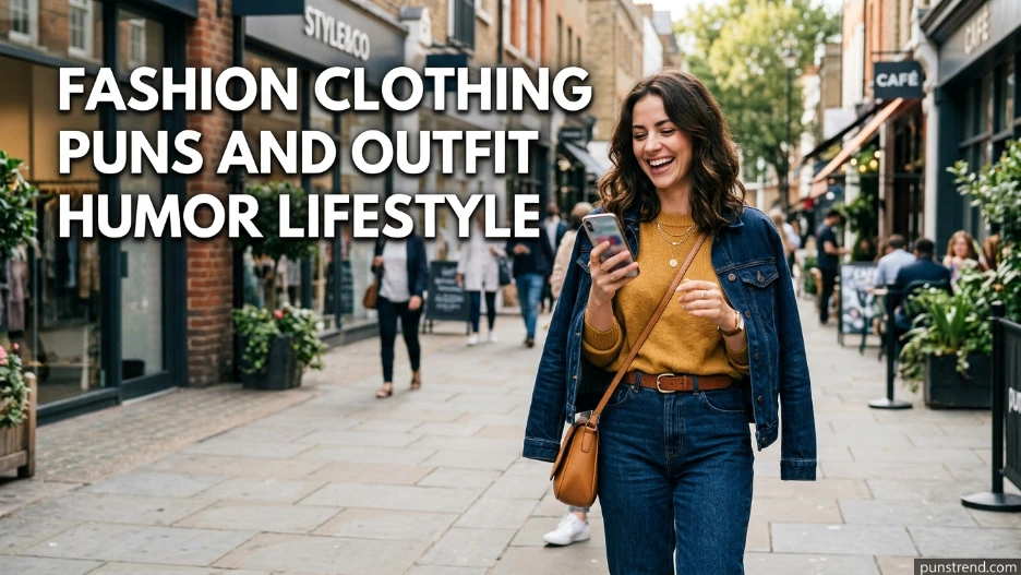 Fashion Clothing Puns and Outfit Humor Lifestyle