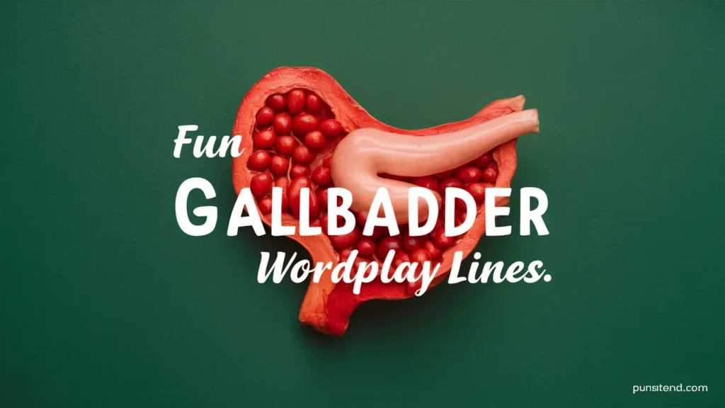 Fun Gallbladder Wordplay Lines