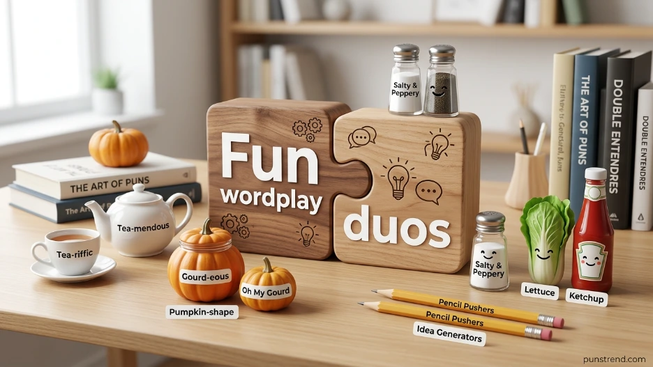 Fun wordplay duos 