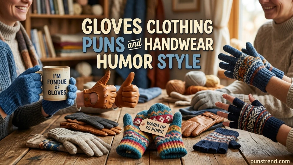 Gloves Clothing Puns and Handwear Humor Style