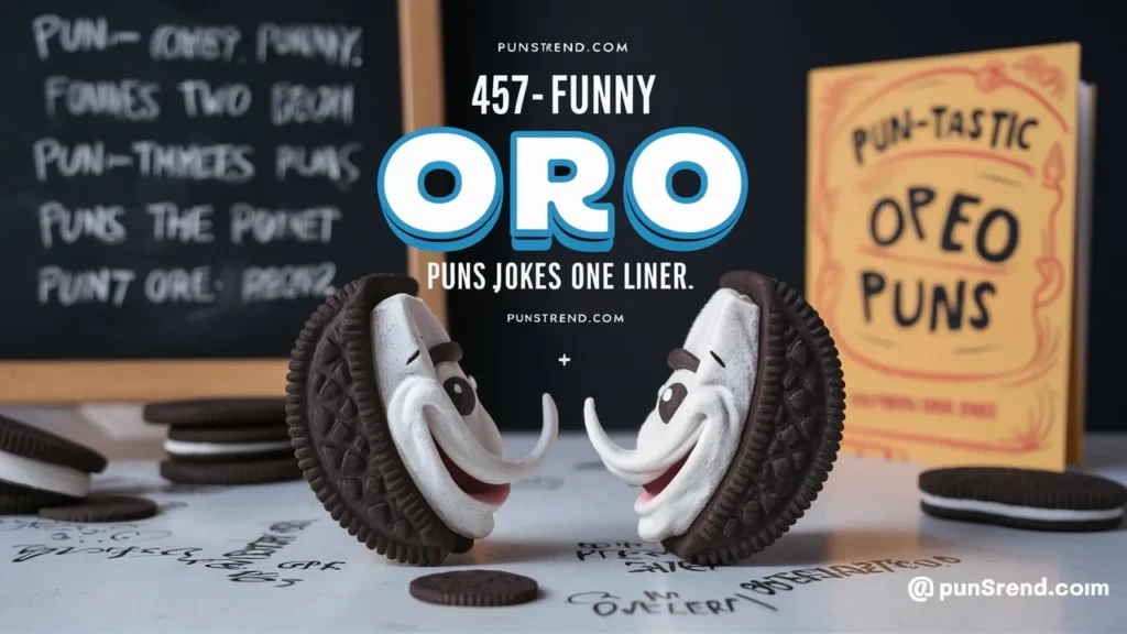 Milk And Oreo Puns Fun