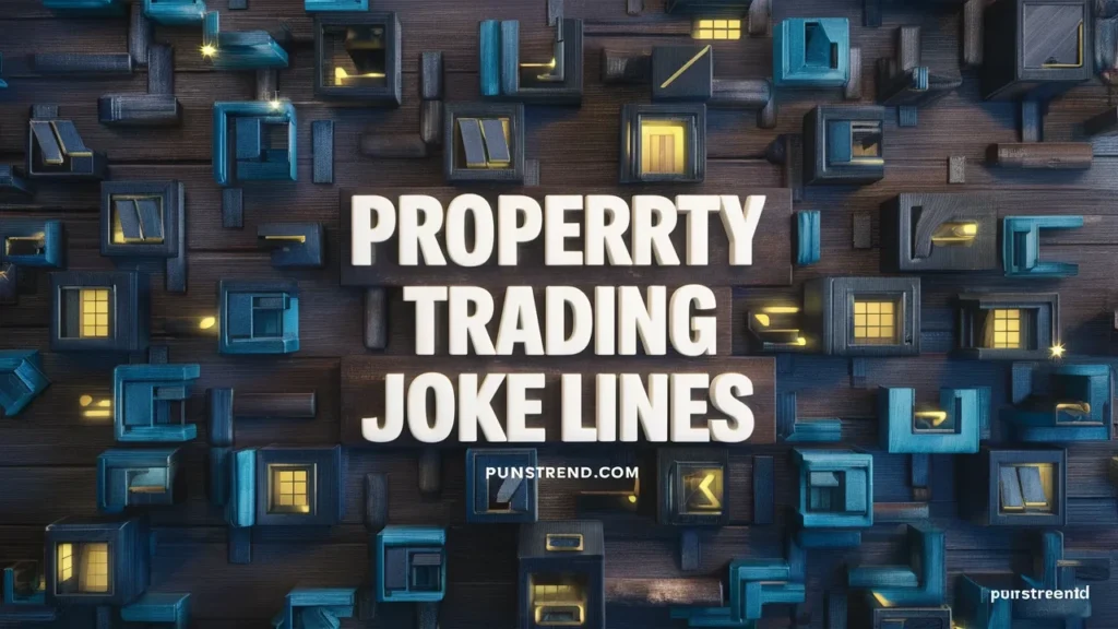 Property Trading Joke Lines
