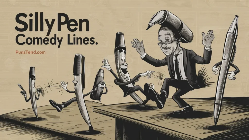 Silly Pen Comedy Lines