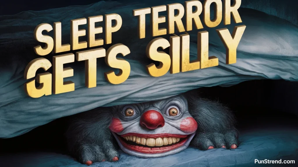 Sleep Terror Gets Silly