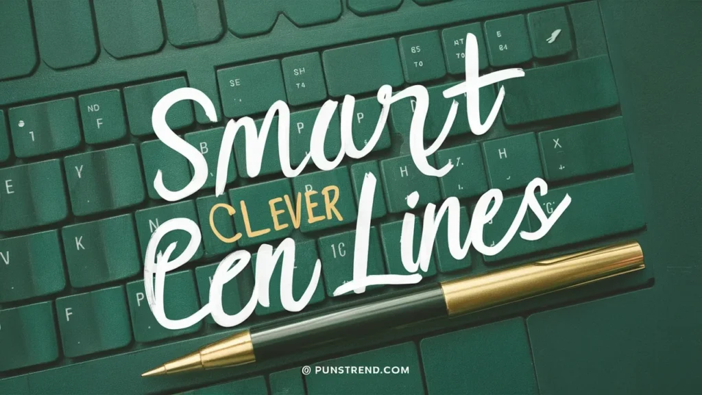 Smart Clever Pen Lines