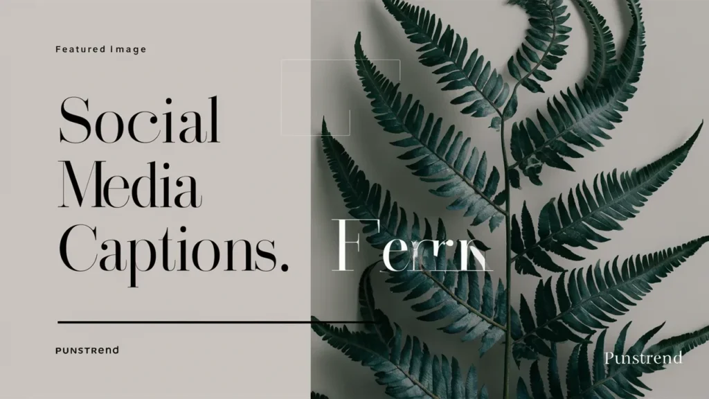 Social Media Fern Captions