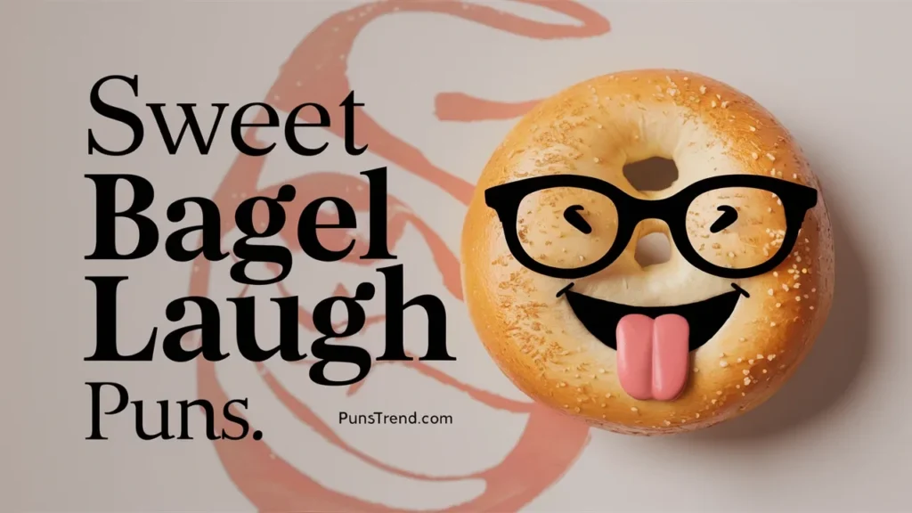 Sweet Bagel Laugh Puns