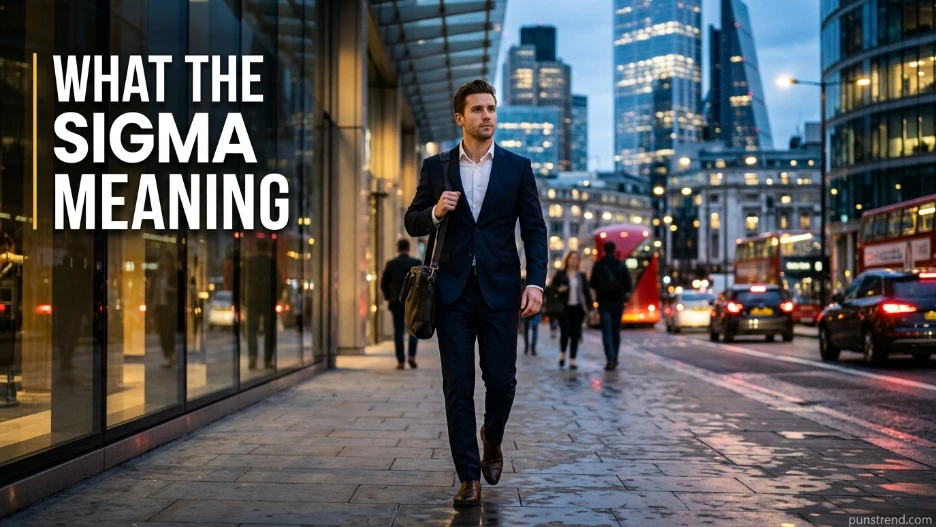 What the Sigma Meaning