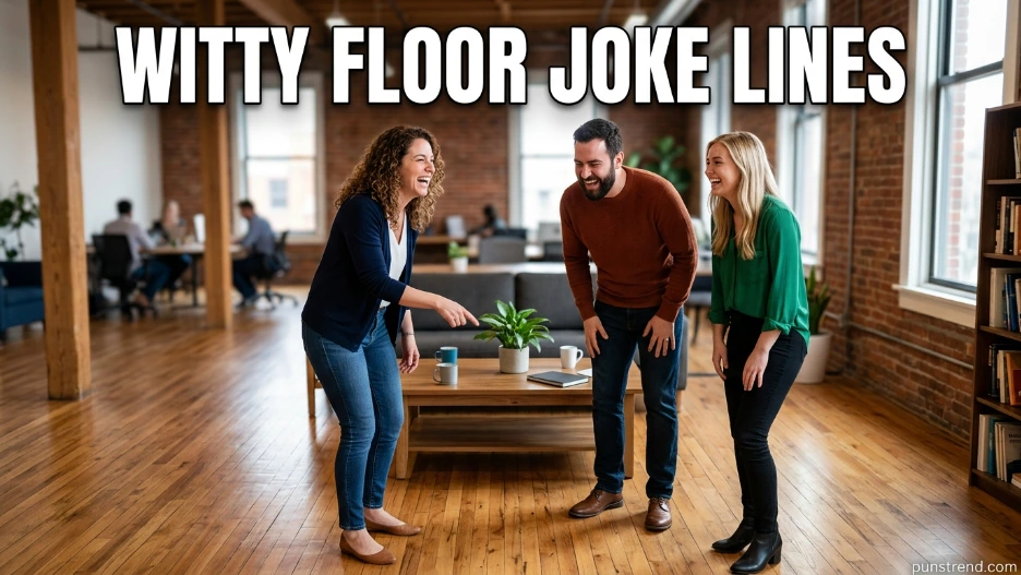 Witty Floor Joke Lines