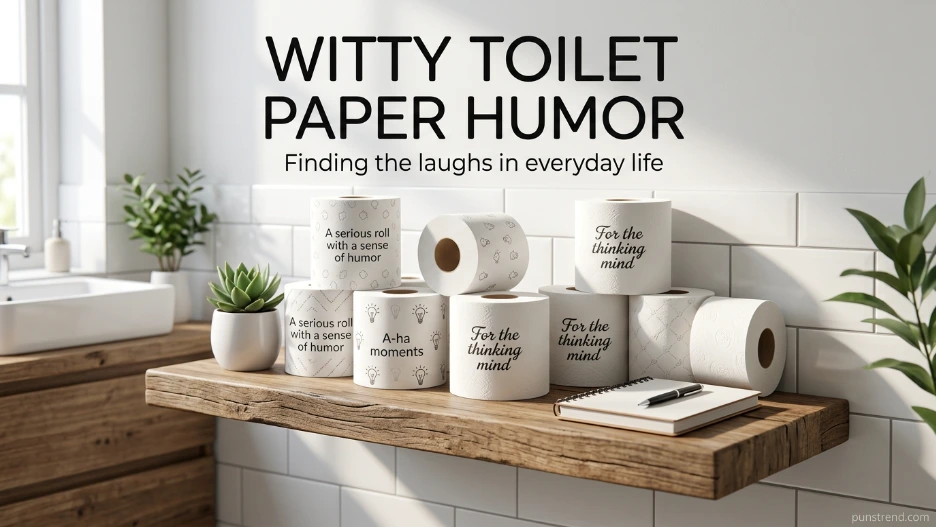 Witty Toilet Paper Humor