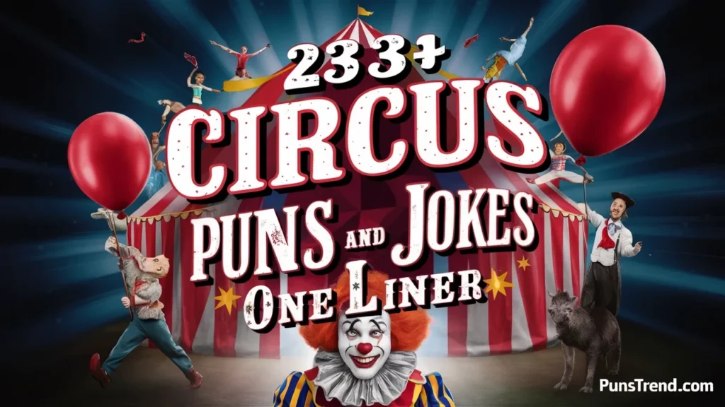 233+ Circus Puns and Jokes One Liner