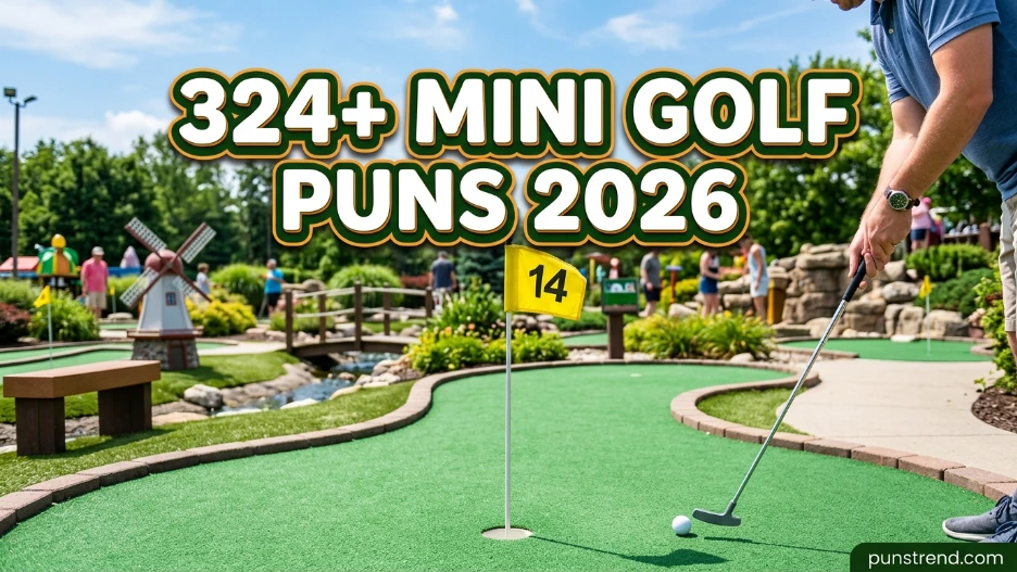 324+ Mini Golf Puns 2026