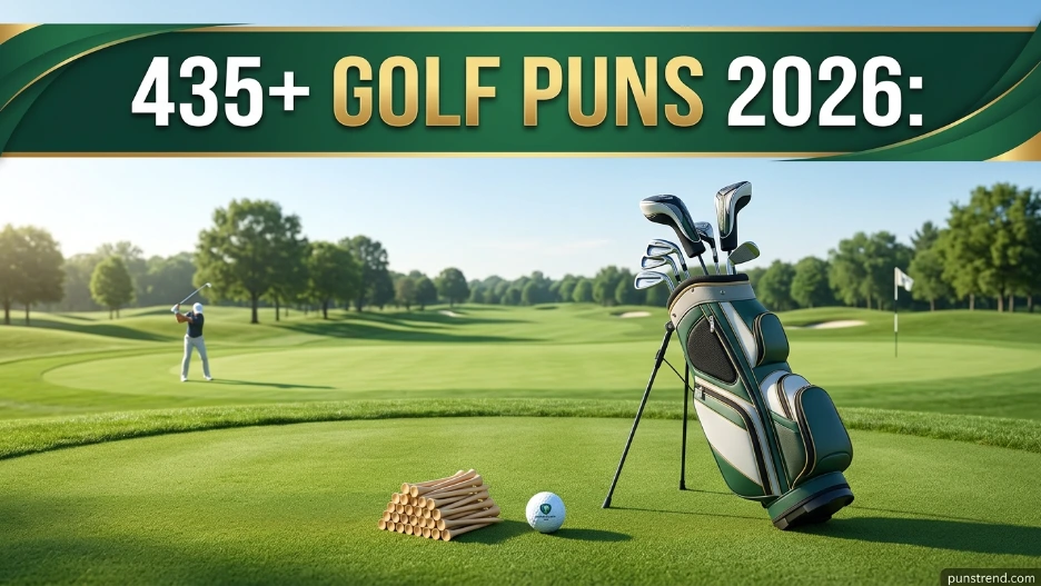 435+ Golf Puns 2026