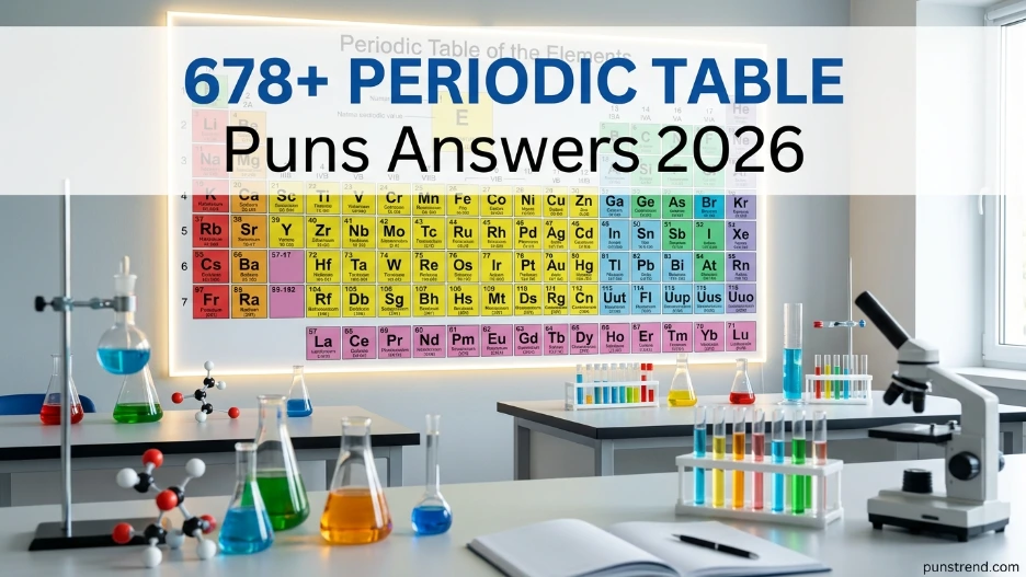678+ Periodic Table Puns Answers 2026