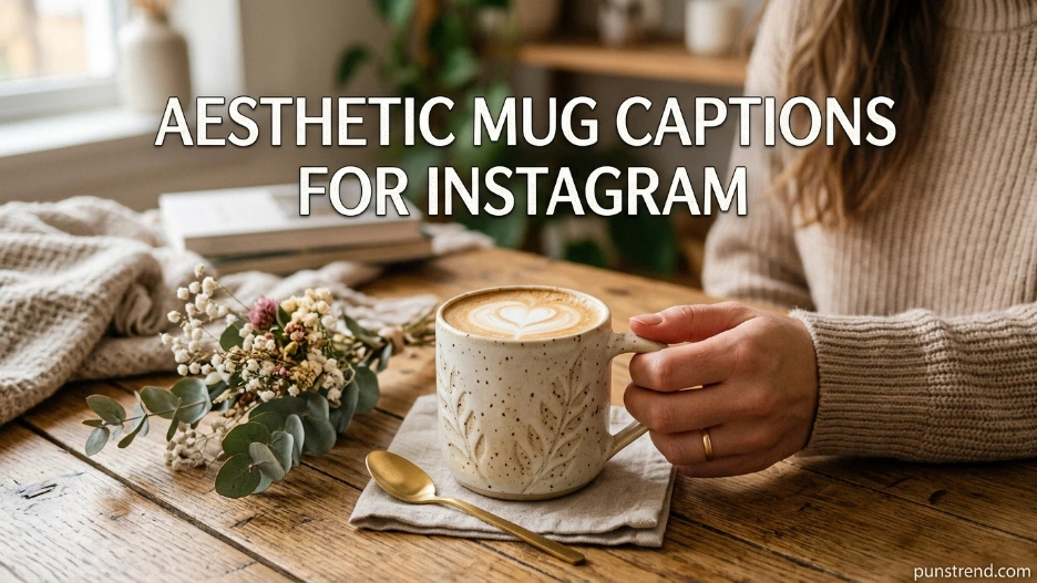 Aesthetic Mug Captions for Instagram
