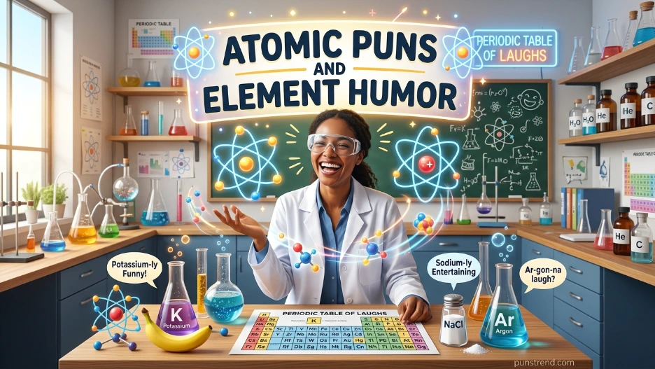 Atomic Puns And Element Humor