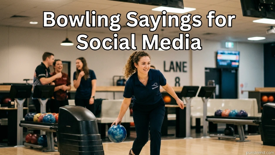 Bowling Sayings for Social Media