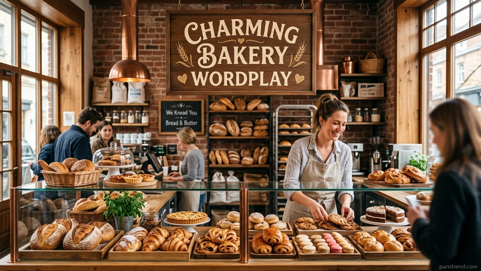 Charming Bakery Wordplay